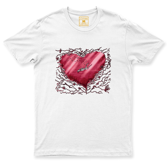 Drifit Shirt: Scuba Heart
