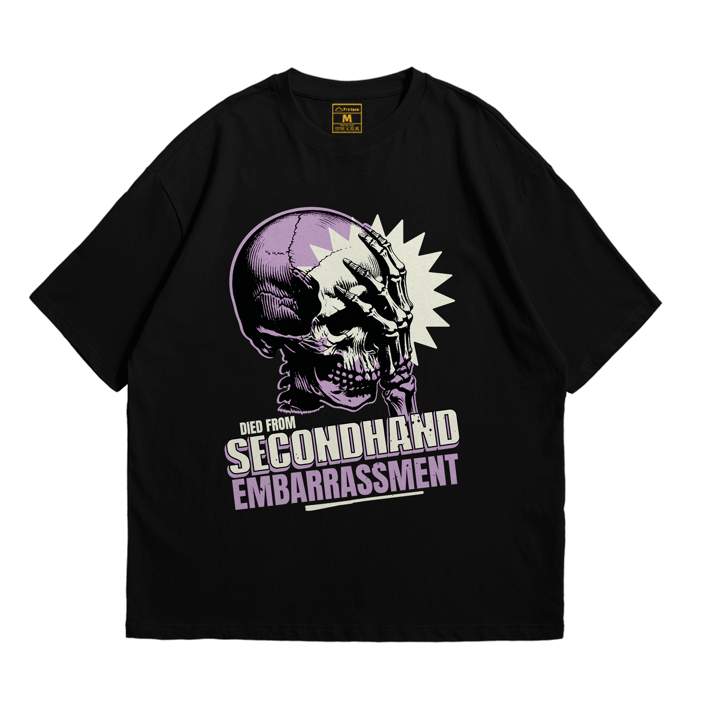 Premium Oversized Cotton Shirt: Seconhand Embarassment
