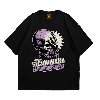Premium Oversized Cotton Shirt: Seconhand Embarassment