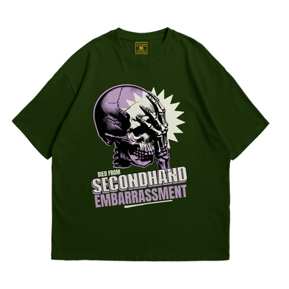 Premium Oversized Cotton Shirt: Seconhand Embarassment