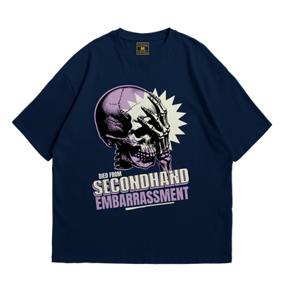 Premium Oversized Cotton Shirt: Seconhand Embarassment