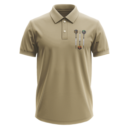 Drifit Polo Shirt: Set of 3 Darts (Front Only)