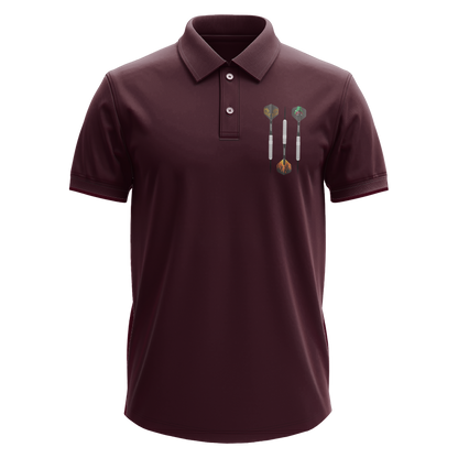 Drifit Polo Shirt: Set of 3 Darts (Front Only)