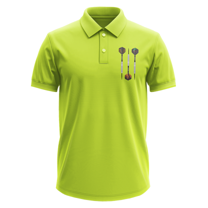 Drifit Polo Shirt: Set of 3 Darts (Front Only)