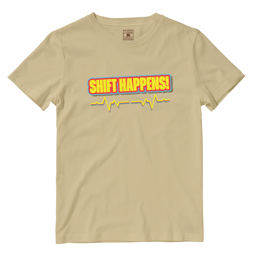 Cotton Shirt: Shift Happens