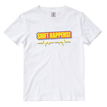 Cotton Shirt: Shift Happens