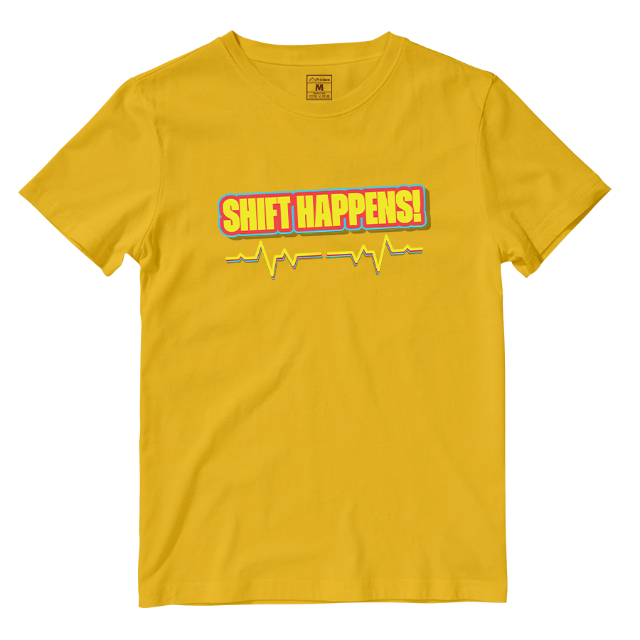 Cotton Shirt: Shift Happens