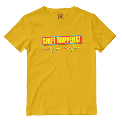 Cotton Shirt: Shift Happens