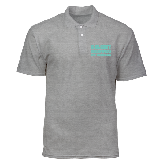 Cotton Polo Shirt: Silent Heroes of Smiles Pocket