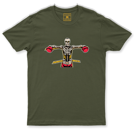 Drifit Shirt: Skeleton Boxing