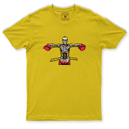 Drifit Shirt: Skeleton Boxing