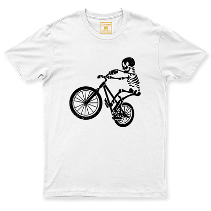 Drifit Shirt: Skeleton Cyclist