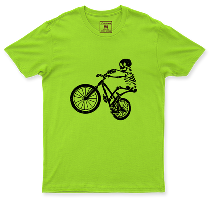 Drifit Shirt: Skeleton Cyclist