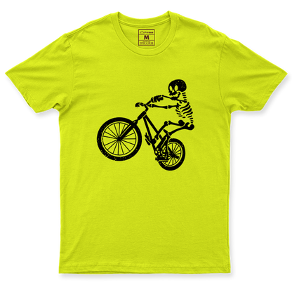 Drifit Shirt: Skeleton Cyclist