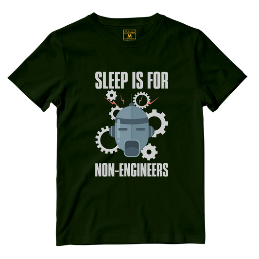Cotton Shirt: Sleep Is For Non Engineers