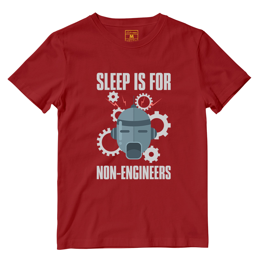 Cotton Shirt: Sleep Is For Non Engineers