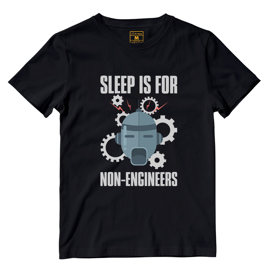 Cotton Shirt: Sleep Is For Non Engineers