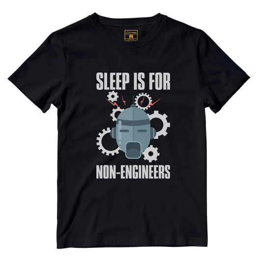 Cotton Shirt: Sleep Is For Non Engineers