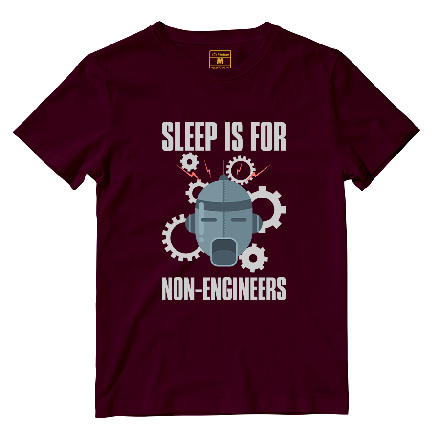 Cotton Shirt: Sleep Is For Non Engineers