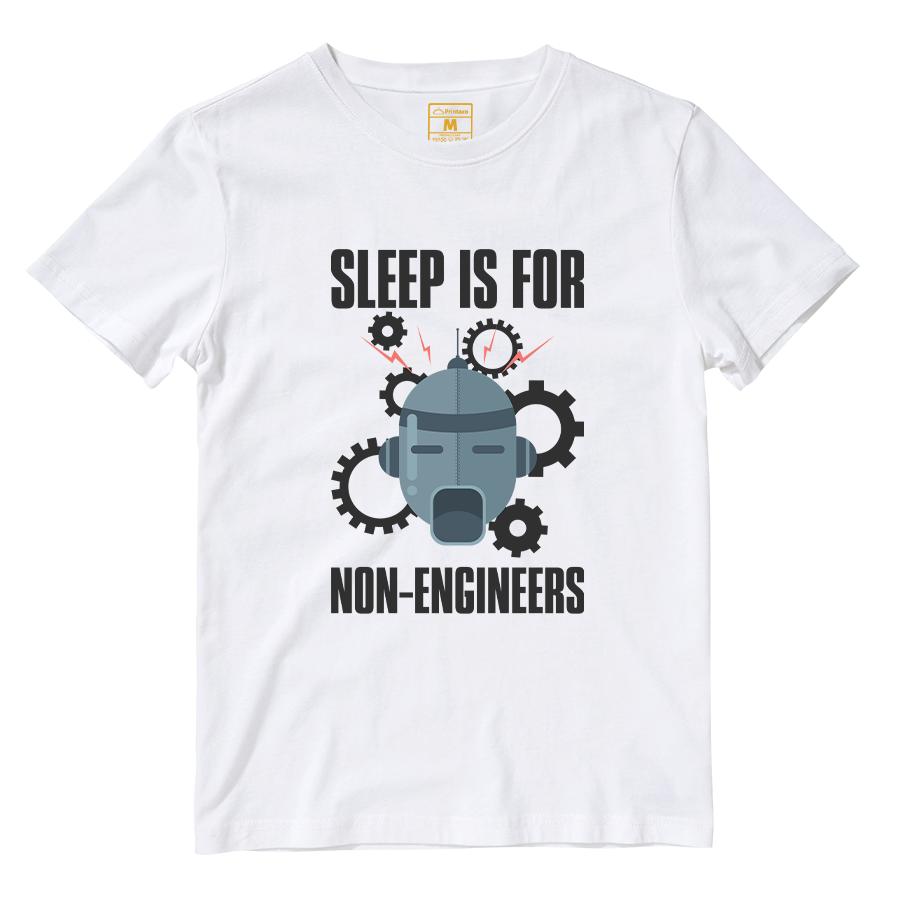 Cotton Shirt: Sleep Is For Non Engineers
