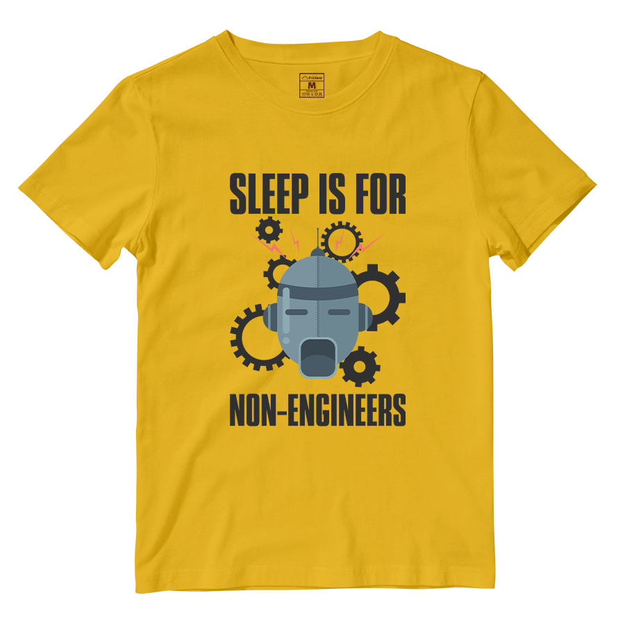 Cotton Shirt: Sleep Is For Non Engineers