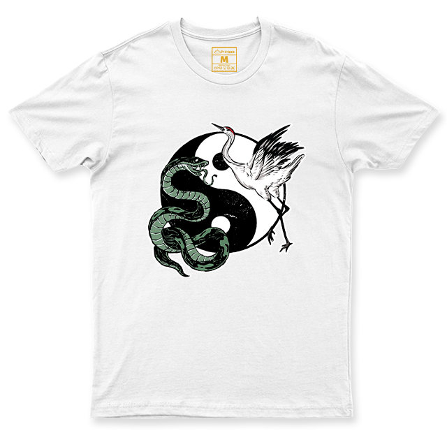 Drifit Shirt: Snake and Crane