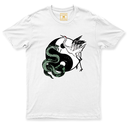 Drifit Shirt: Snake and Crane