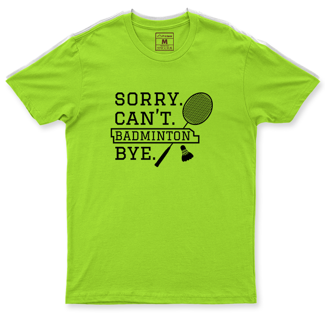 Drifit Shirt: Sorry Badminton