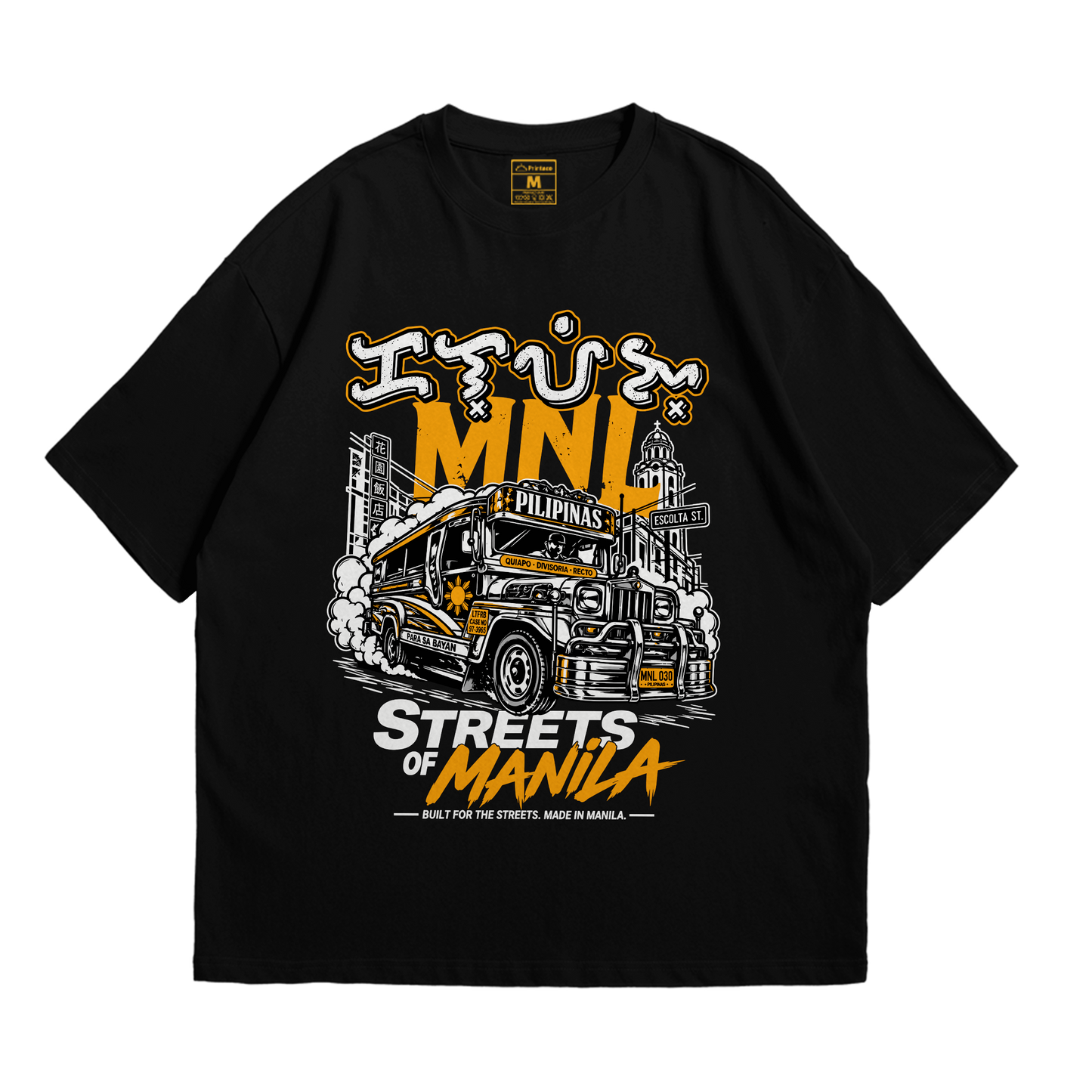 Premium Oversized Cotton Shirt: Streets MNL
