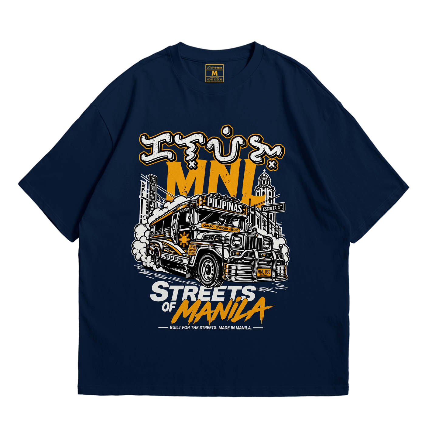 Premium Oversized Cotton Shirt: Streets MNL