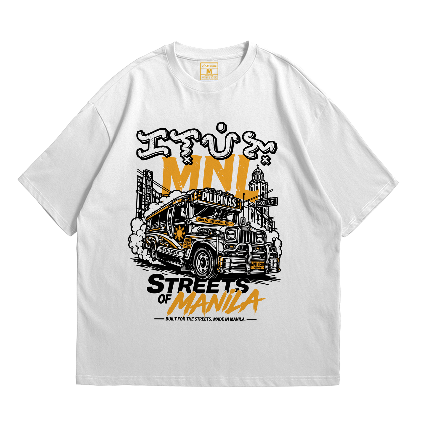 Premium Oversized Cotton Shirt: Streets MNL