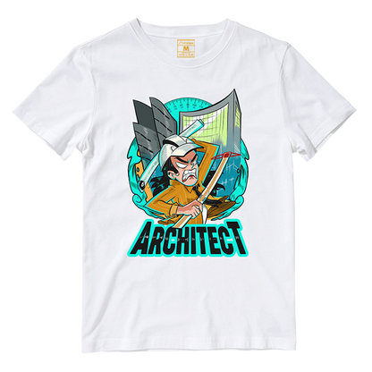 Cotton Shirt: Stressed Architect Female