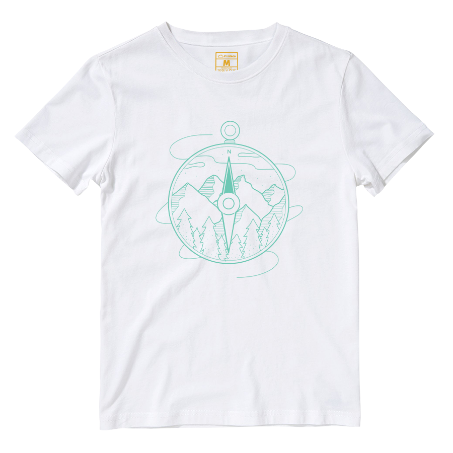 Cotton Shirt: String Compass