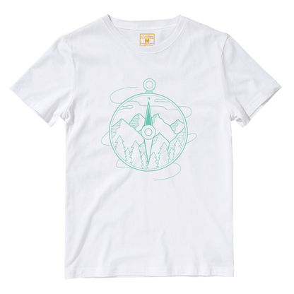 Cotton Shirt: String Compass