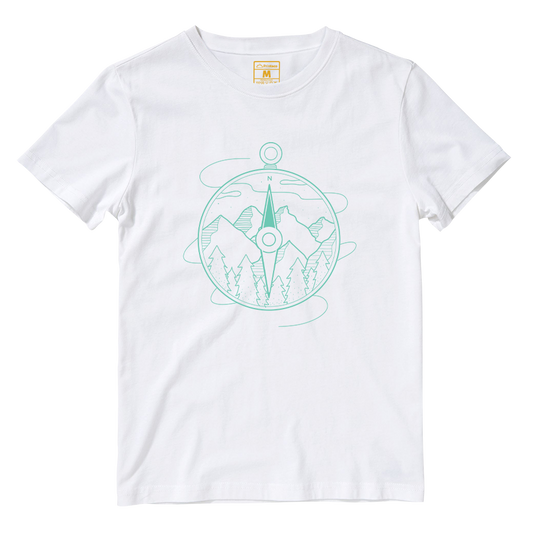 Cotton Shirt: String Compass