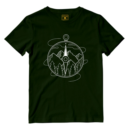 Cotton Shirt: String Compass