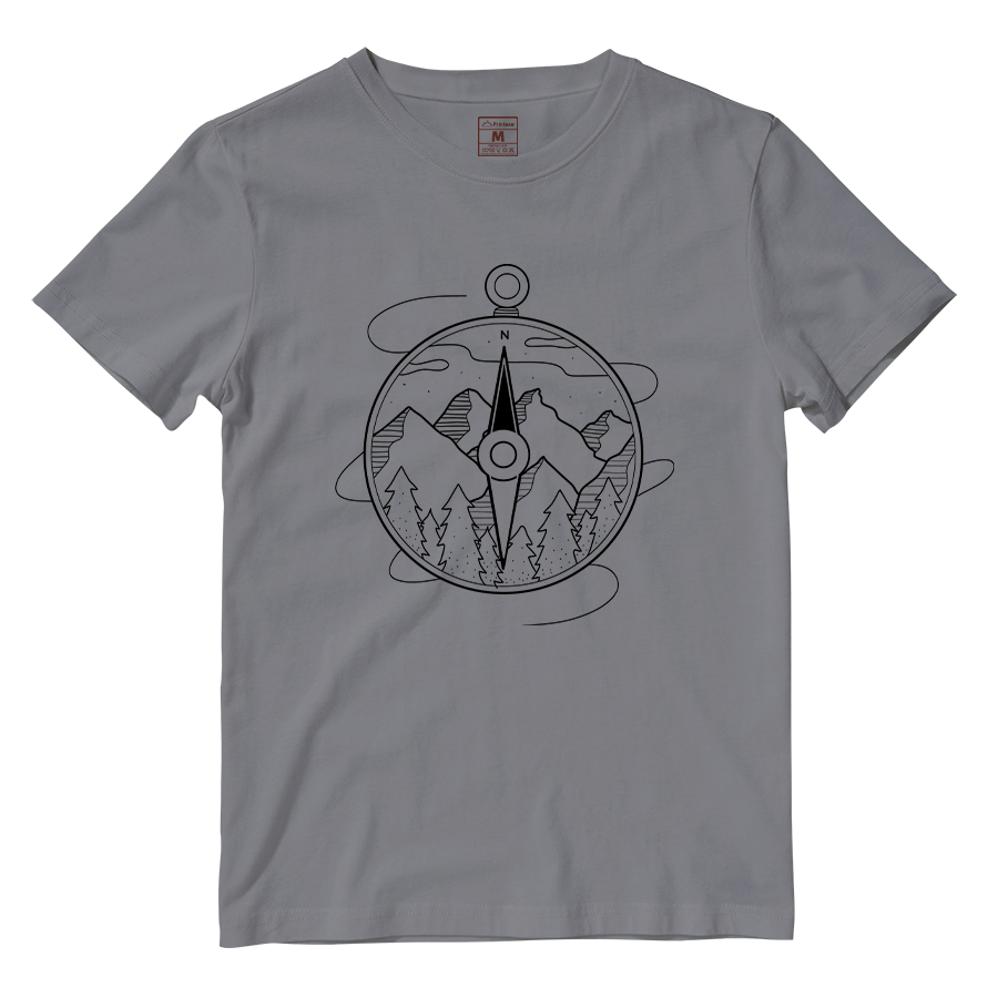 Cotton Shirt: String Compass