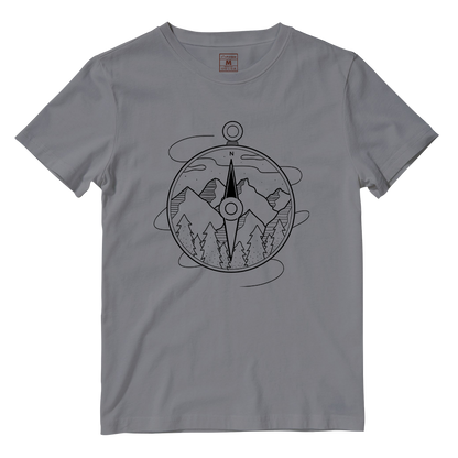 Cotton Shirt: String Compass