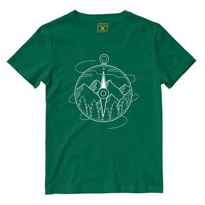 Cotton Shirt: String Compass