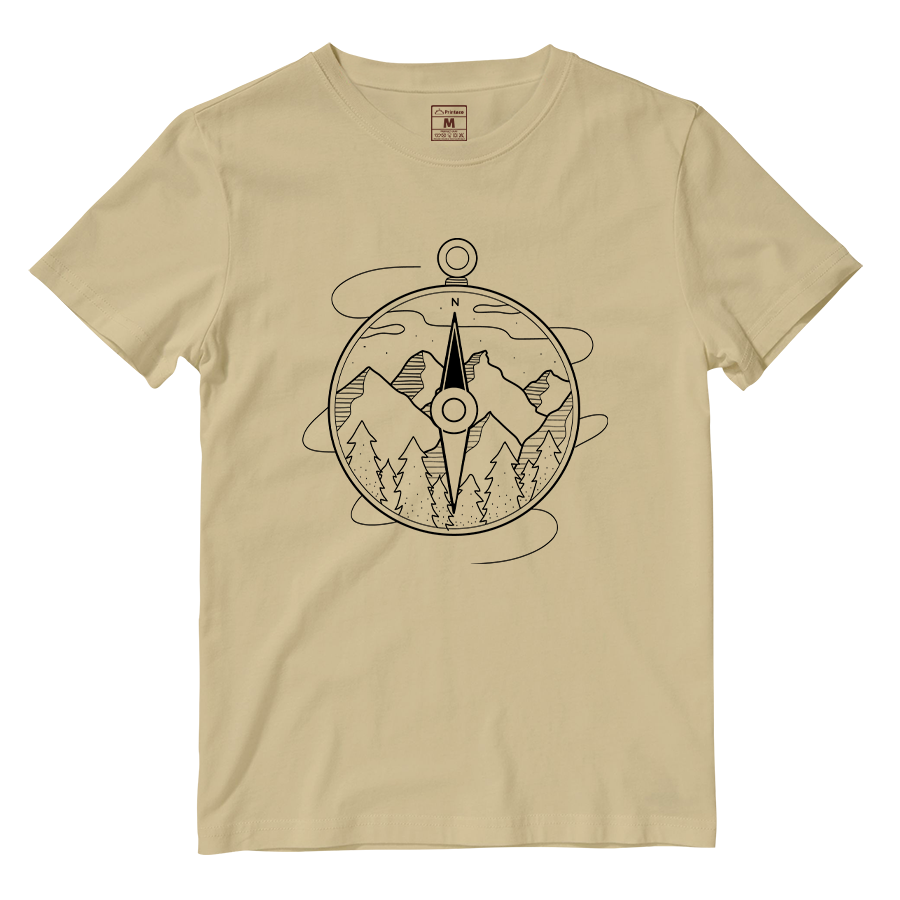 Cotton Shirt: String Compass