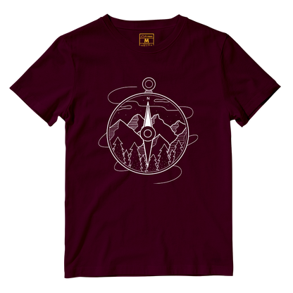 Cotton Shirt: String Compass