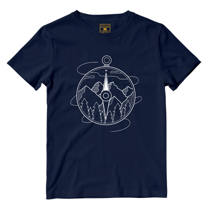 Cotton Shirt: String Compass