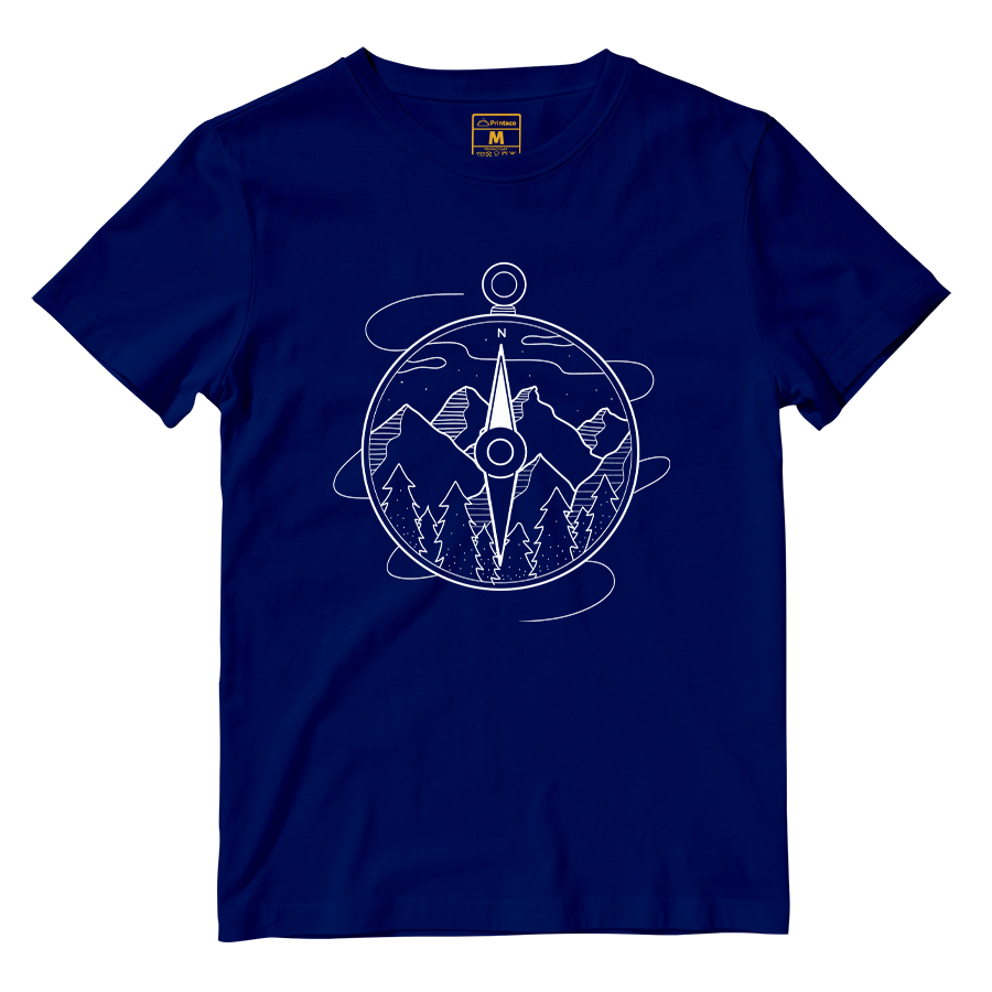 Cotton Shirt: String Compass