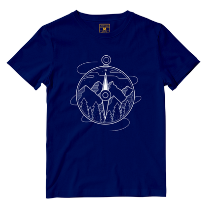 Cotton Shirt: String Compass