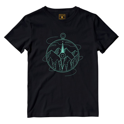 Cotton Shirt: String Compass