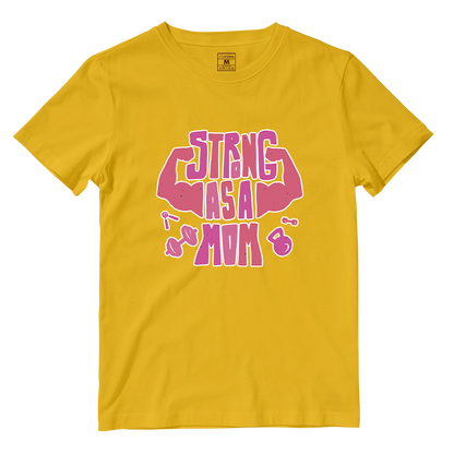 Cotton Shirt: Strong As A Mom