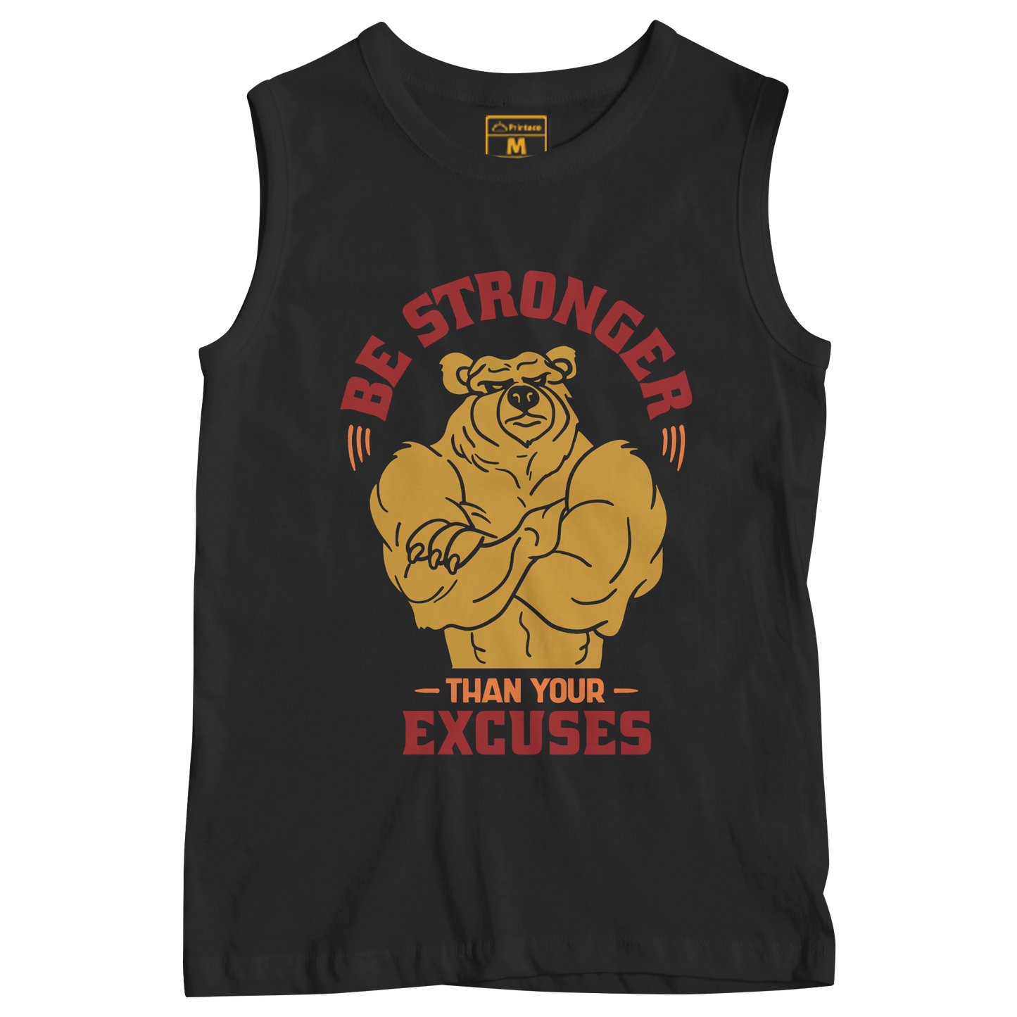 Sleeveless Drifit Shirt: Stronger Than Excuses