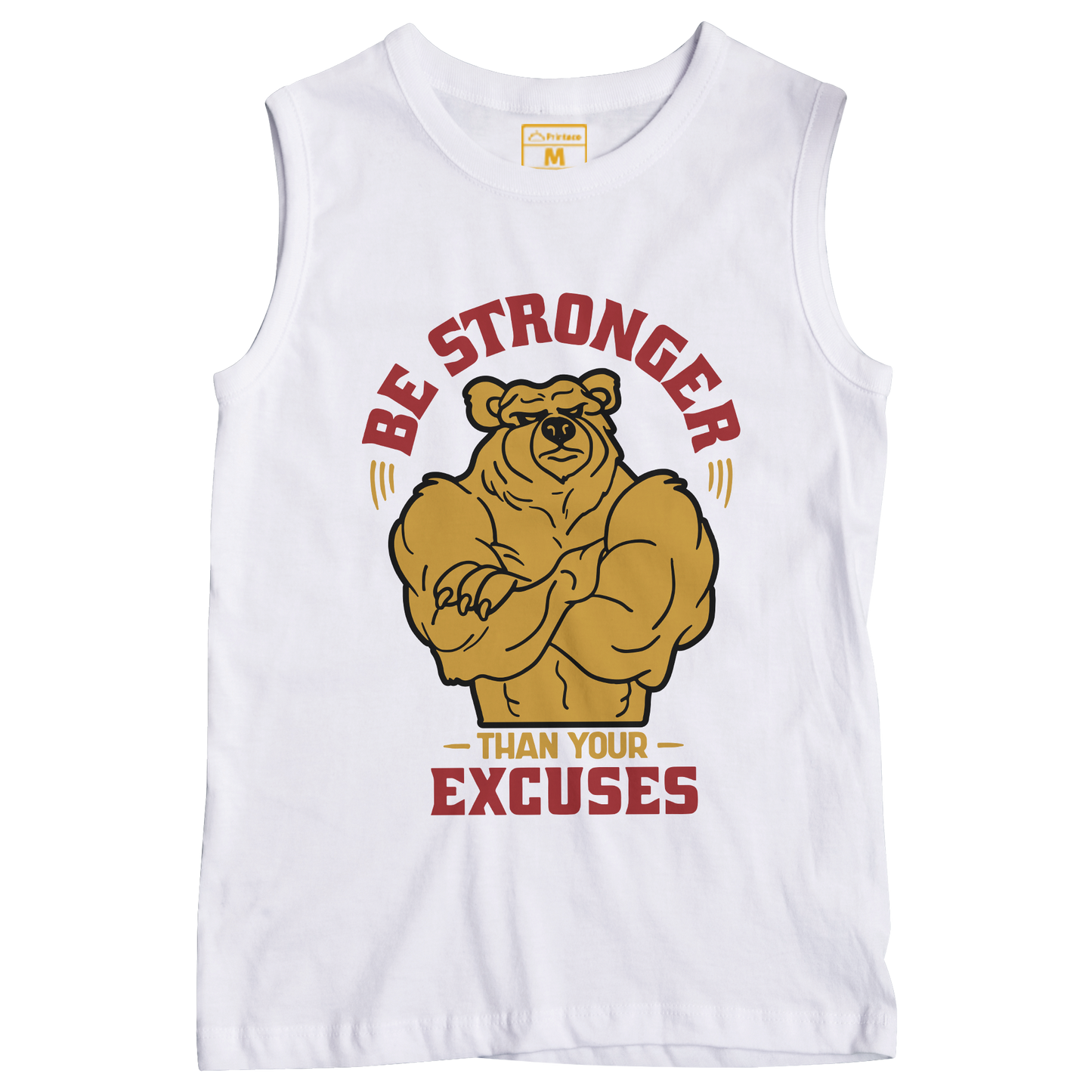 Sleeveless Drifit Shirt: Stronger Than Excuses