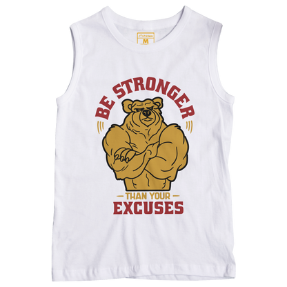 Sleeveless Drifit Shirt: Stronger Than Excuses