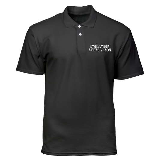 Cotton Polo Shirt: Structure Meets Vision Pocket